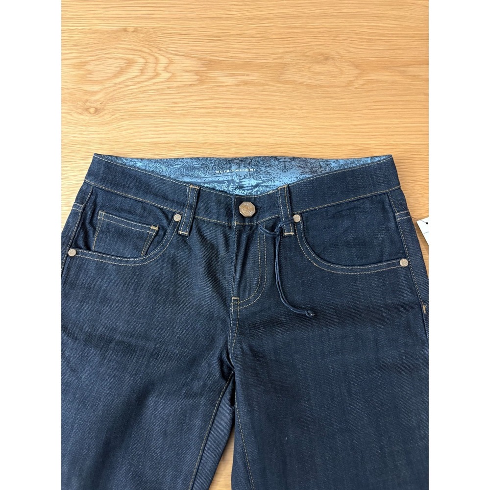 $198 Value Elie Tahari Adena Straight Leg Dark Wash Jeans - New With Tags - Picture 5 of 10